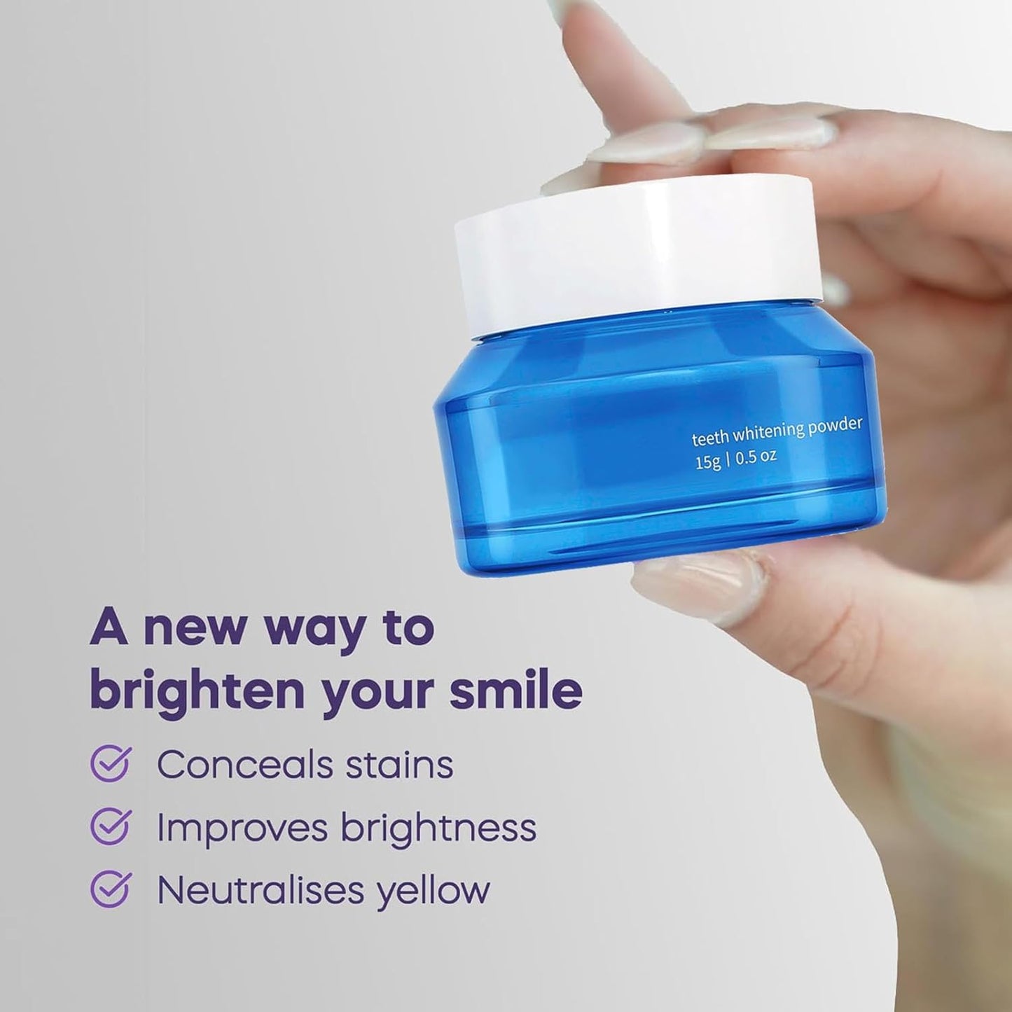 Natural Teeth Whitening Powder for a Radiant Smile